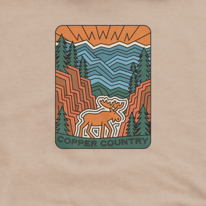 Copper Country State Forest Hoodie Adventure and Outdoors Themed Hoodie