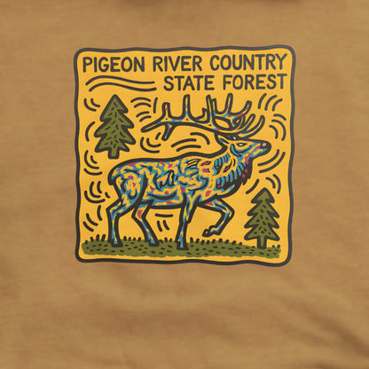 Pigeon River Country State Forest Hoodie Adventure and Outdoors Themed Hoodie