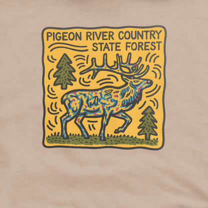 Pigeon River Country State Forest Hoodie Adventure and Outdoors Themed Hoodie