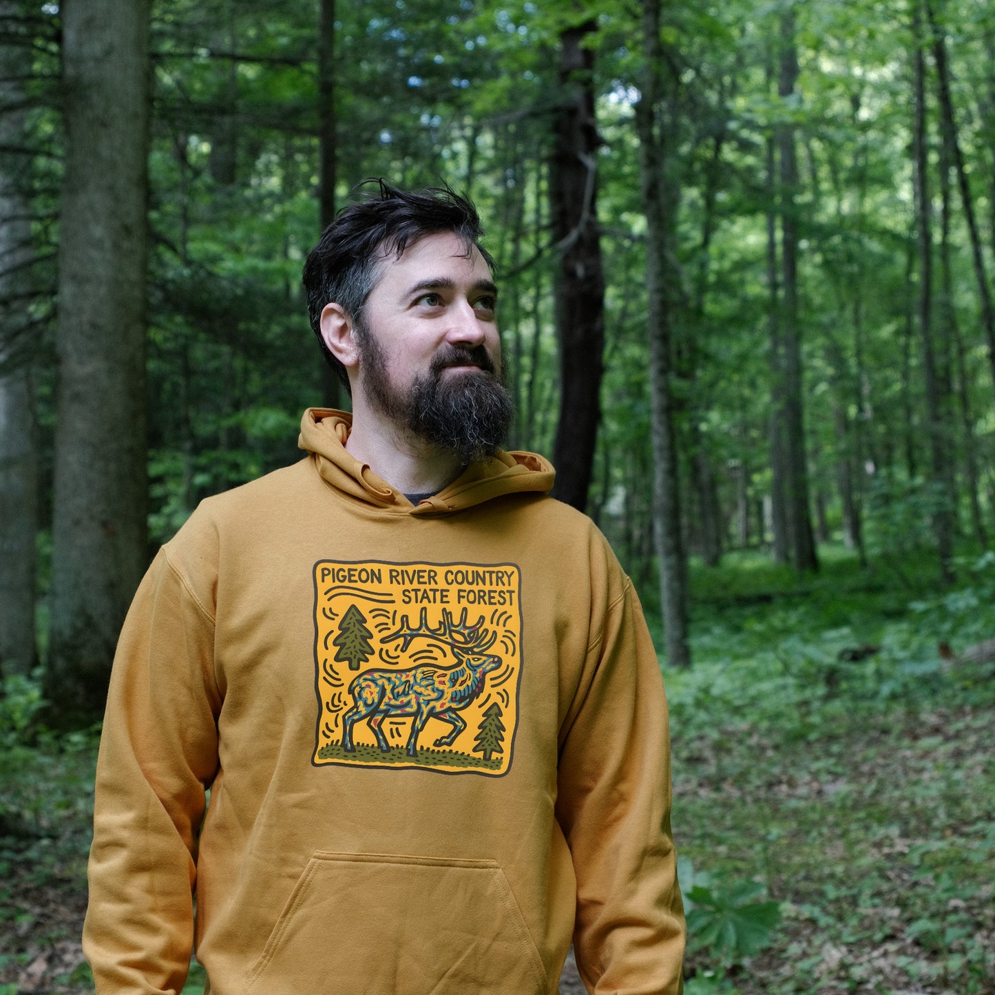 Pigeon River Country State Forest Hoodie Adventure and Outdoors Themed Hoodie