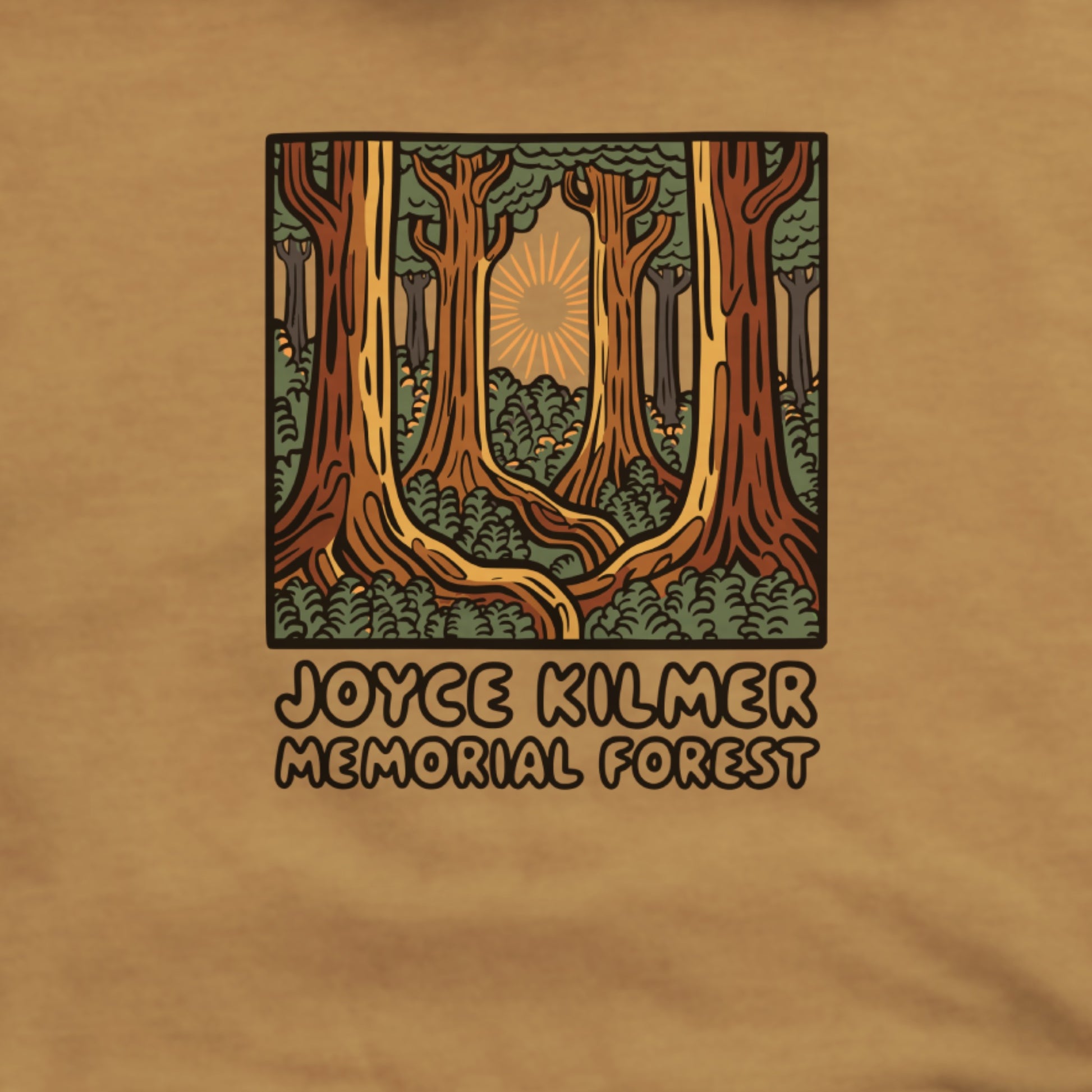 Joyce Kilmer Memorial Forest Hoodie Adventure and Outdoors Themed Hoodie