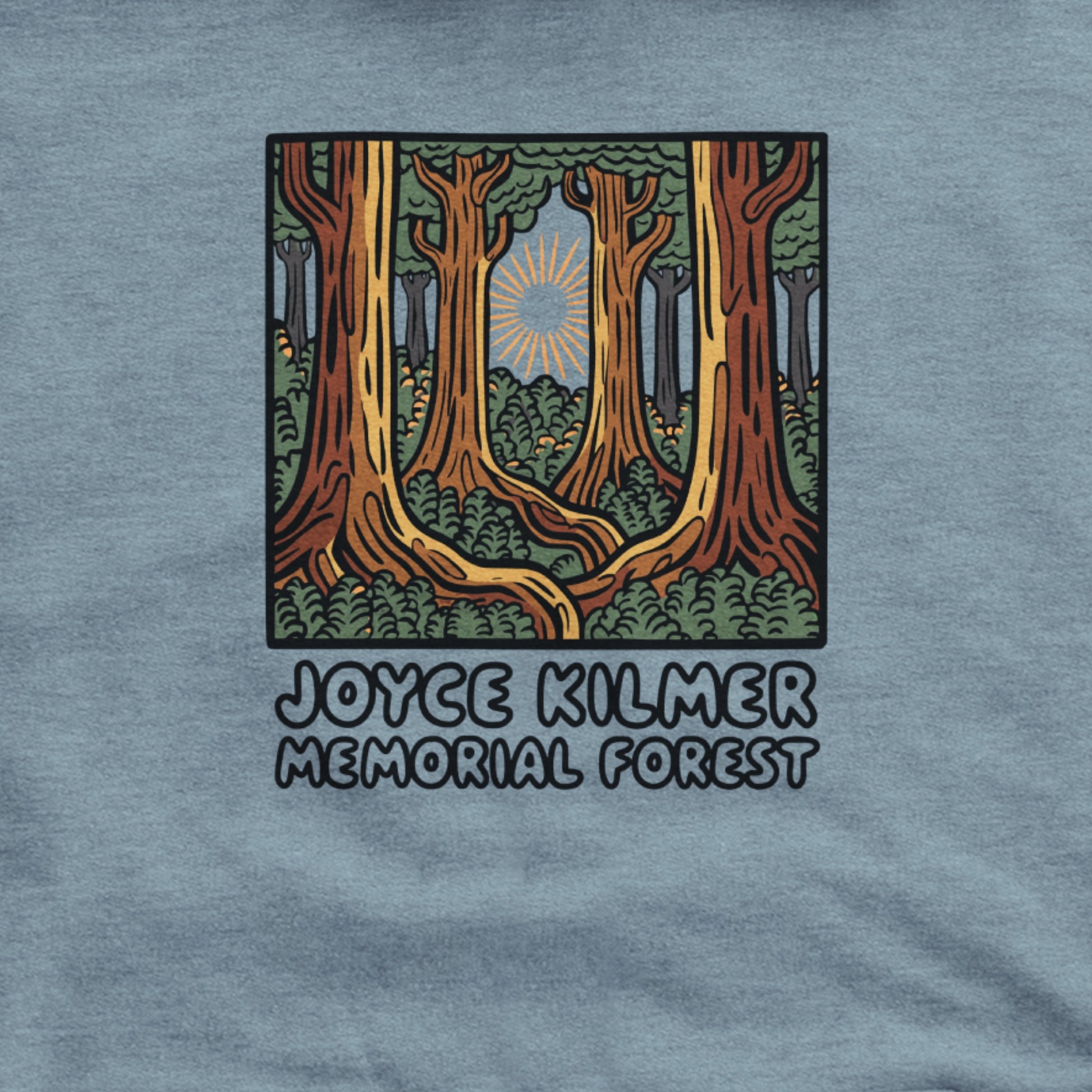 Joyce Kilmer Memorial Forest Hoodie Adventure and Outdoors Themed Hoodie