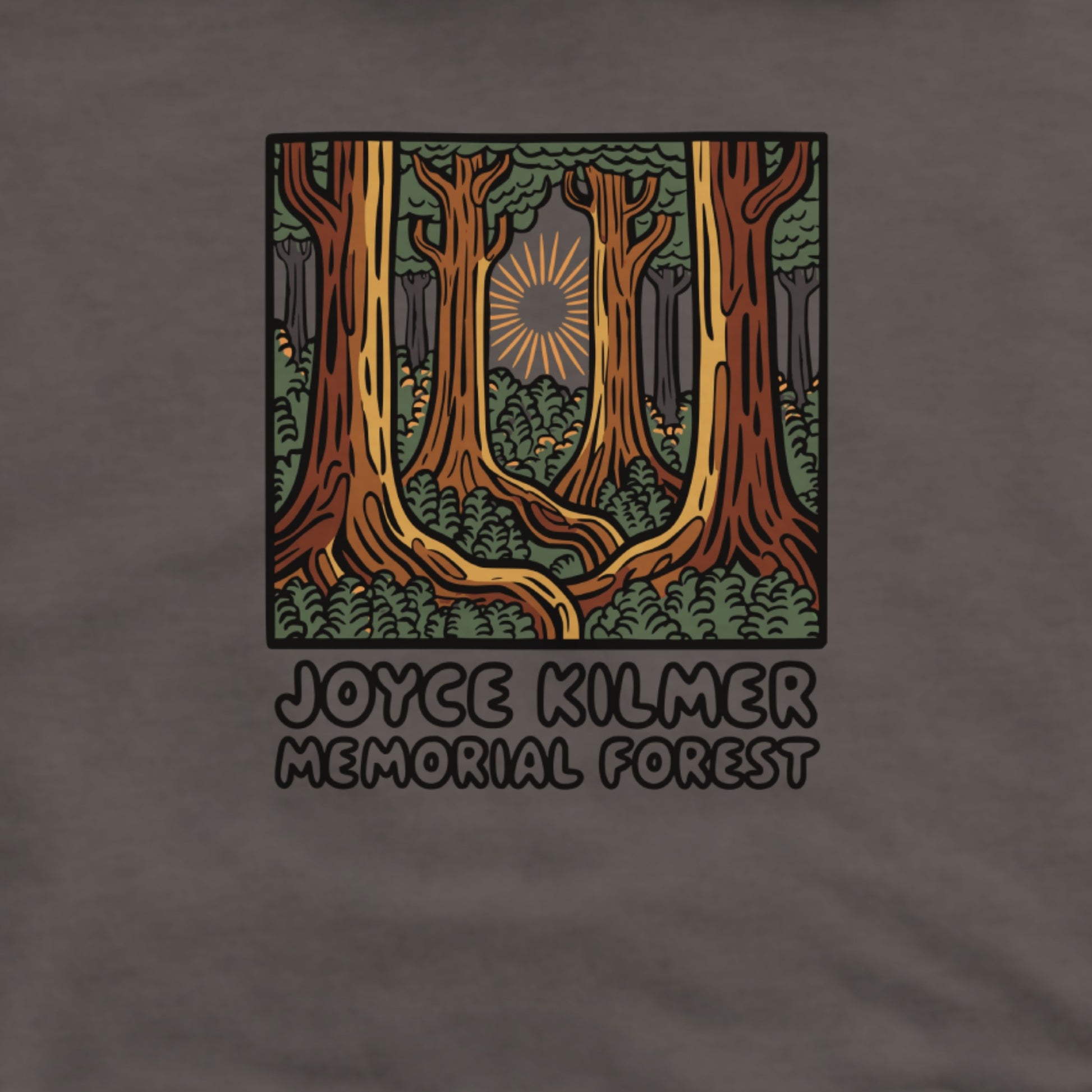 Joyce Kilmer Memorial Forest Hoodie Adventure and Outdoors Themed Hoodie