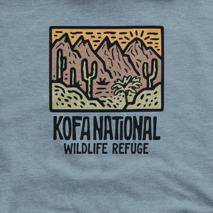 Kofa National Wildlife Refuge Hoodie Adventure and Outdoors Themed Hoodie