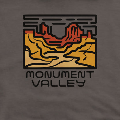 Monument Valley Hoodie Adventure and Outdoors Themed Hoodie