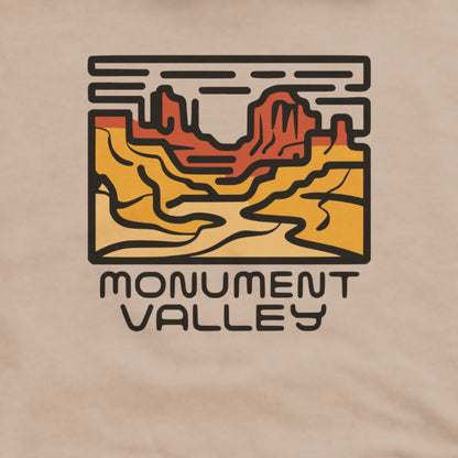 Monument Valley Hoodie Adventure and Outdoors Themed Hoodie