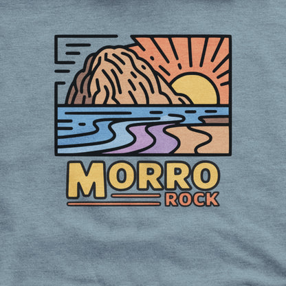Morro Rock Hoodie Adventure and Outdoors Themed Hoodie