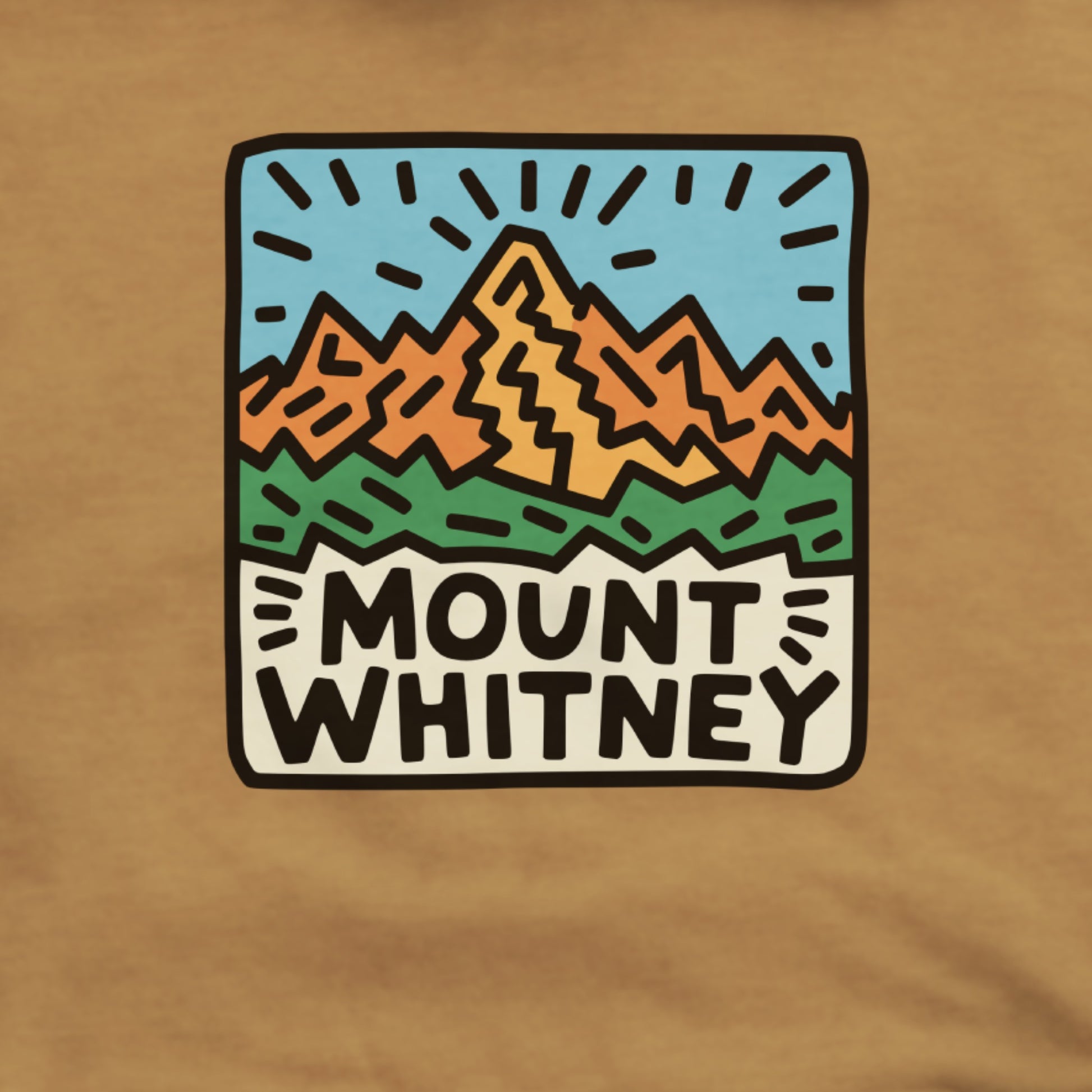 Mount Whitney Hoodie Adventure and Outdoors Themed Hoodie