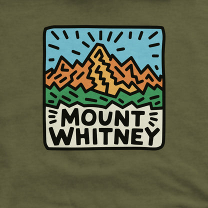 Mount Whitney Hoodie Adventure and Outdoors Themed Hoodie