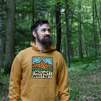 Mount Whitney Hoodie Adventure and Outdoors Themed Hoodie