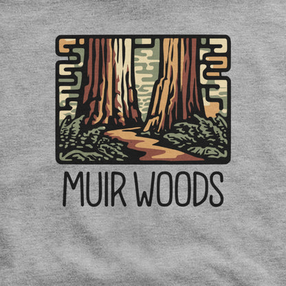 Muir Woods National Monument Hoodie Adventure and Outdoors Themed Hoodie