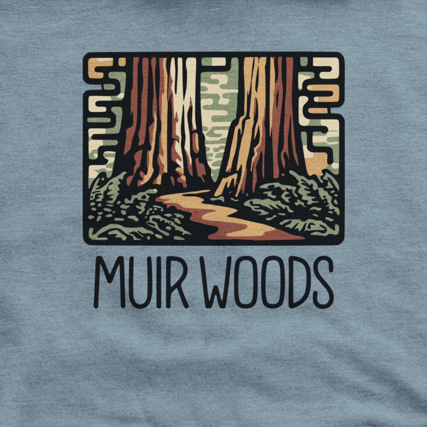 Muir Woods National Monument Hoodie Adventure and Outdoors Themed Hoodie