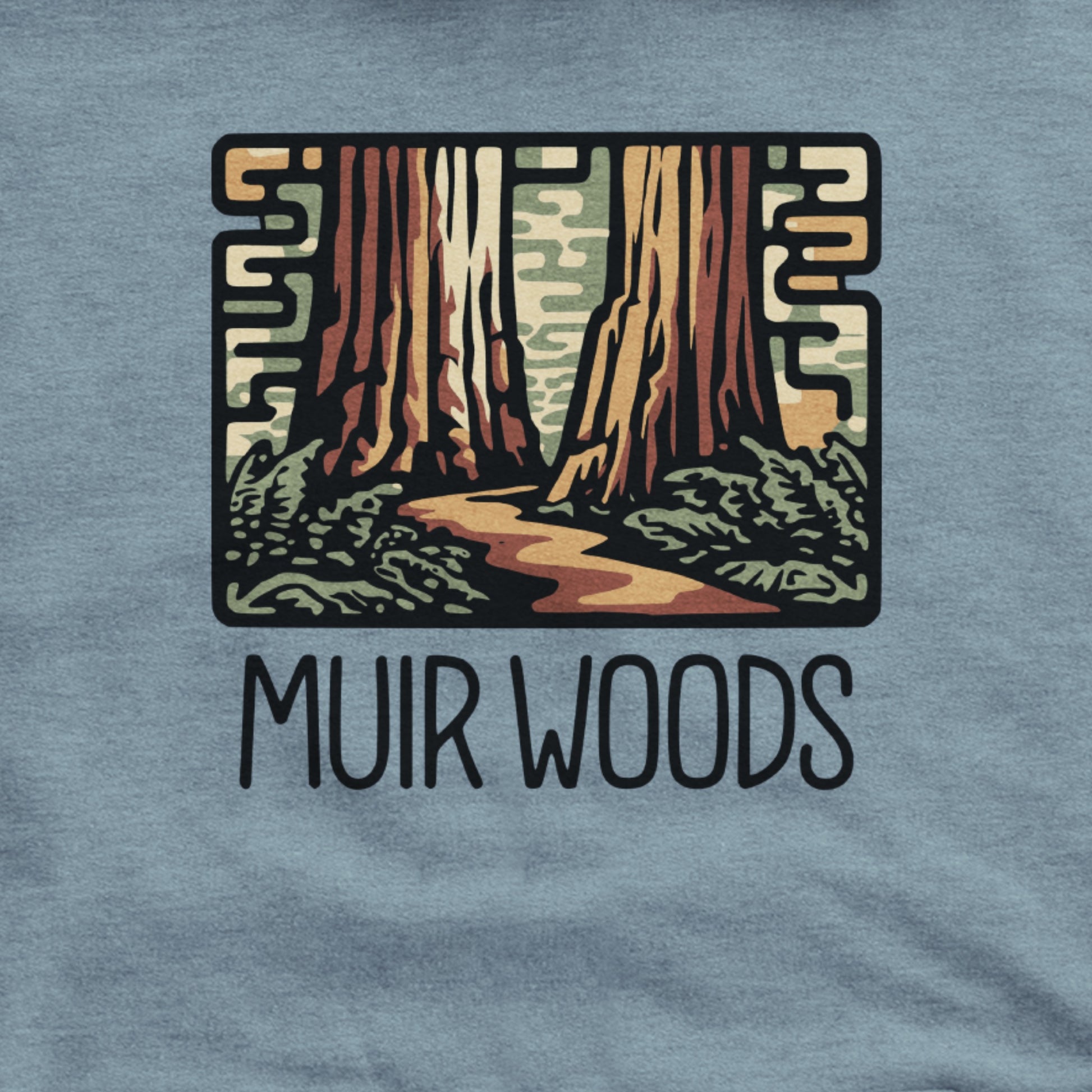 Muir Woods National Monument Hoodie Adventure and Outdoors Themed Hoodie