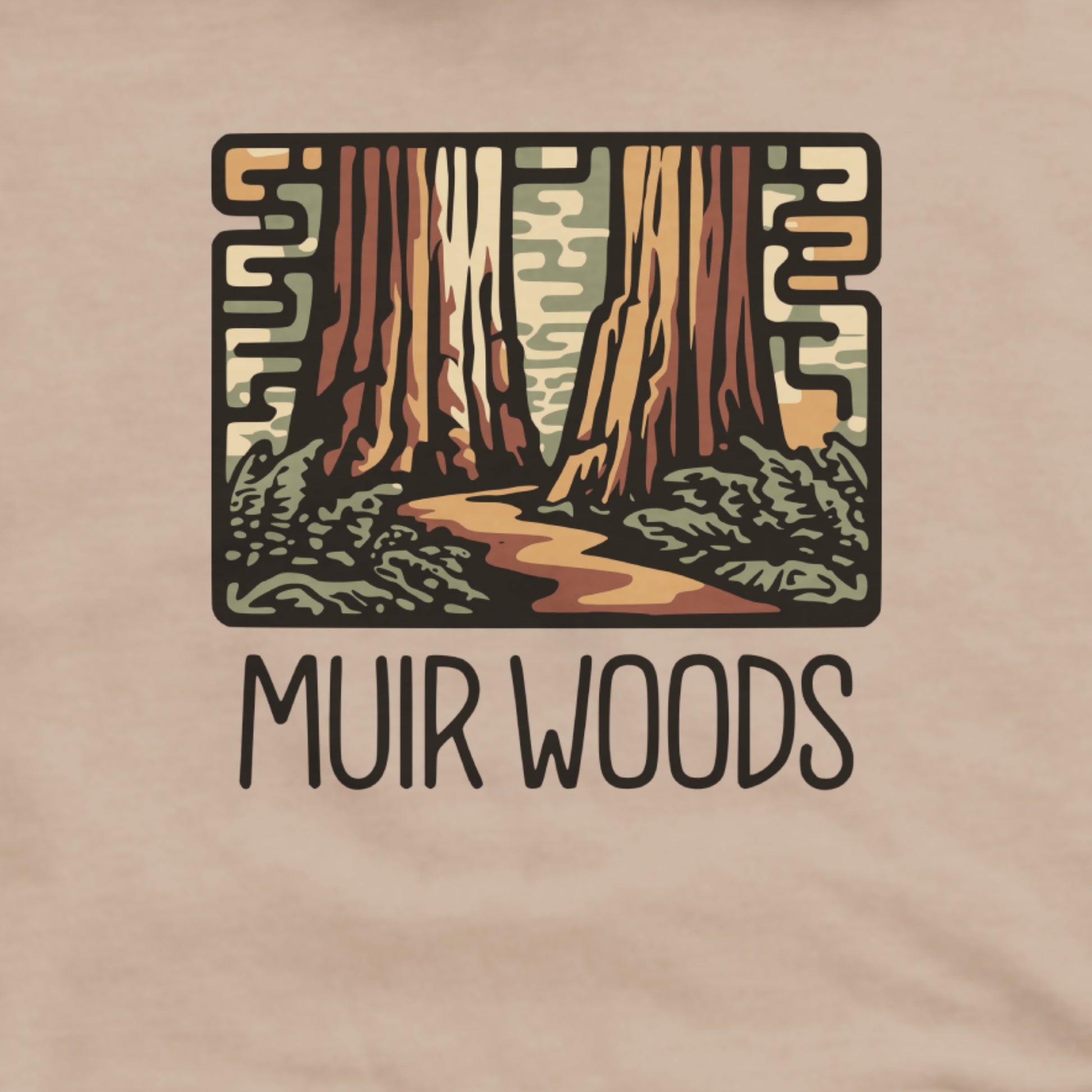 Muir Woods National Monument Hoodie Adventure and Outdoors Themed Hoodie
