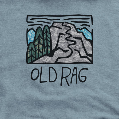 Old Rag Mountain Hoodie Adventure and Outdoors Themed Hoodie