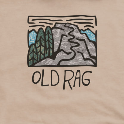 Old Rag Mountain Hoodie Adventure and Outdoors Themed Hoodie