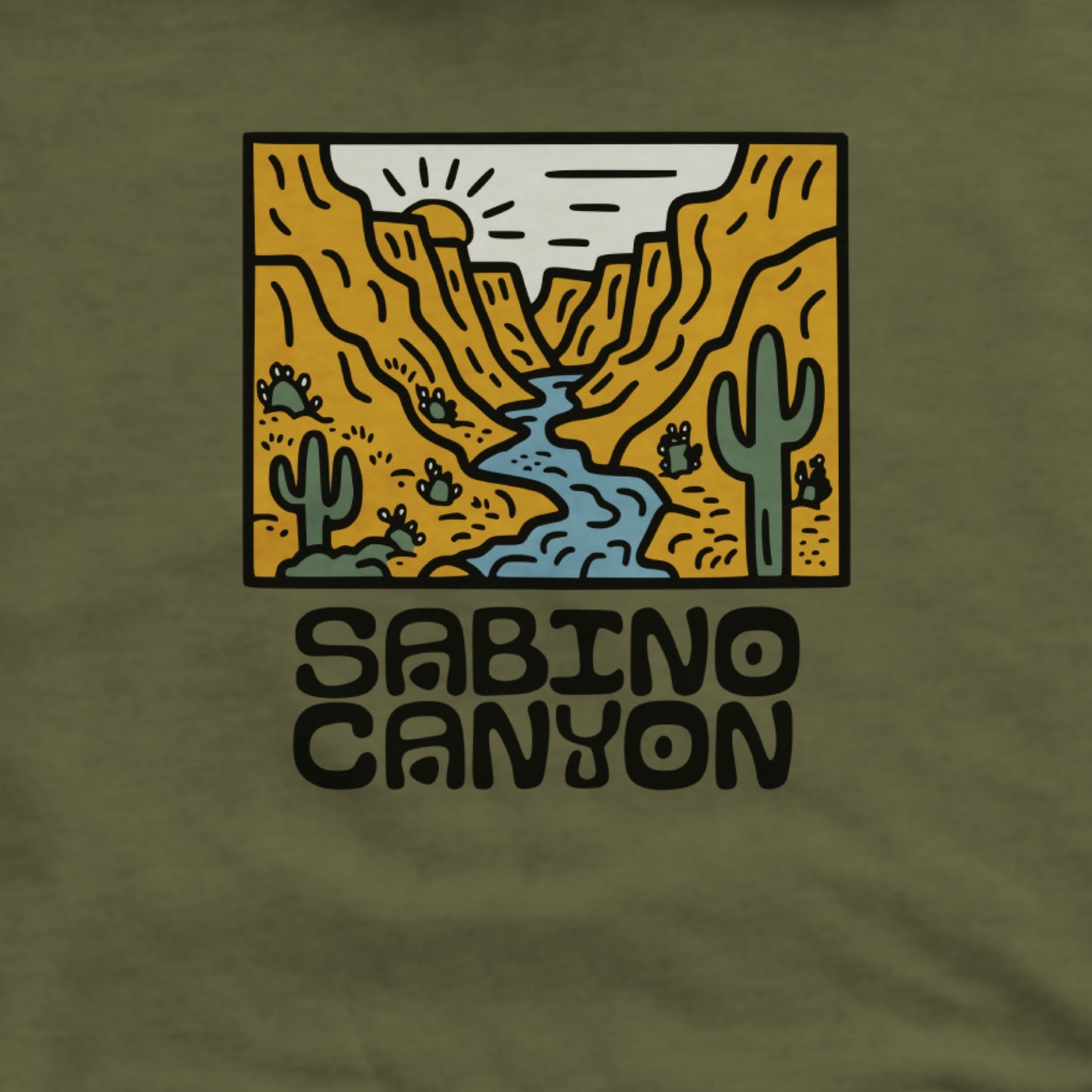 Sabino Canyon Hoodie Adventure and Outdoors Themed Hoodie