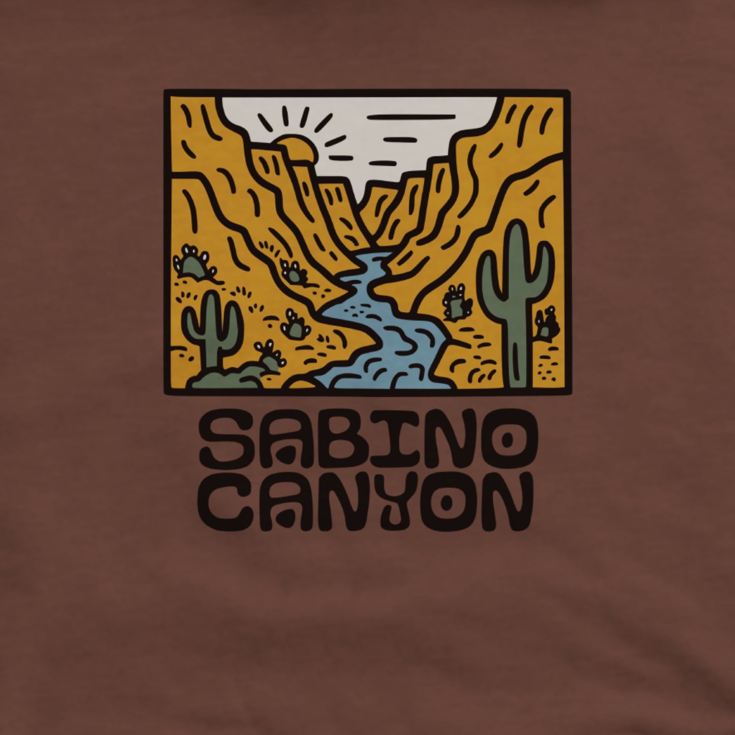 Sabino Canyon Hoodie Adventure and Outdoors Themed Hoodie