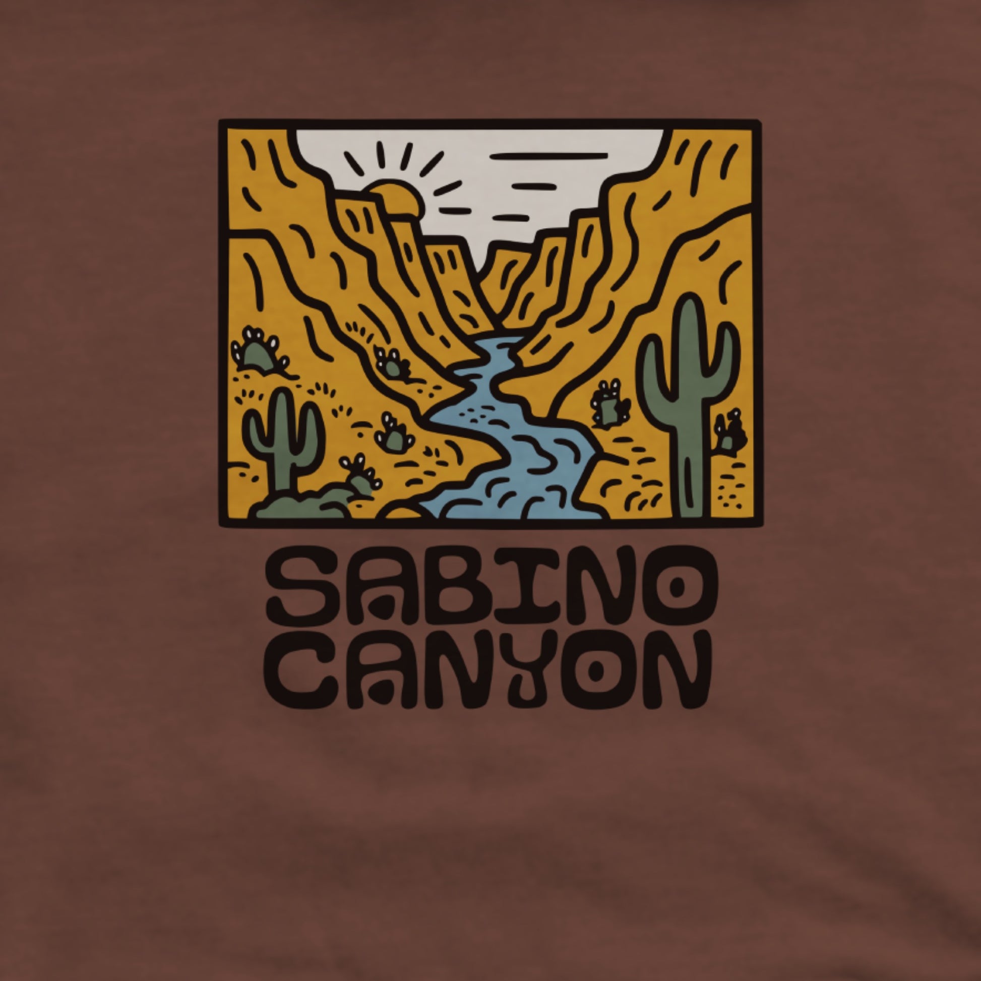 Sabino Canyon Hoodie Adventure and Outdoors Themed Hoodie