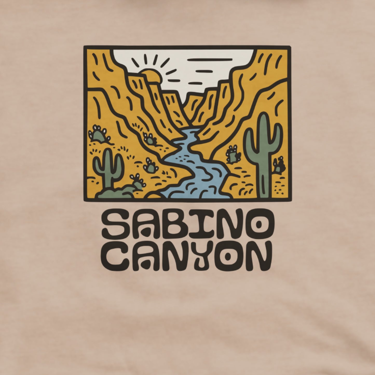 Sabino Canyon Hoodie Adventure and Outdoors Themed Hoodie