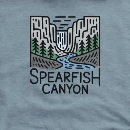 Spearfish Canyon Hoodie Adventure and Outdoors Themed Hoodie