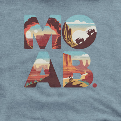 Moab Utah Hoodie Adventure and Outdoors Themed Hoodie