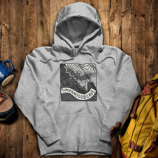Timpanogos Cave Hoodie Sport Grey Adventure and Outdoors Themed Hoodie
