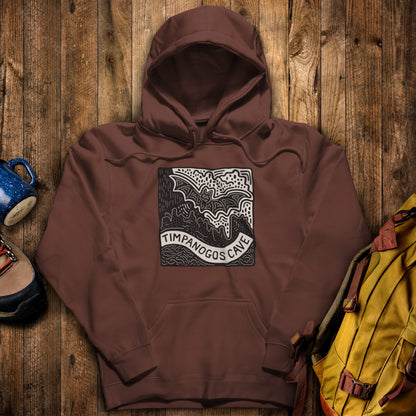 Timpanogos Cave Hoodie Cocoa Adventure and Outdoors Themed Hoodie