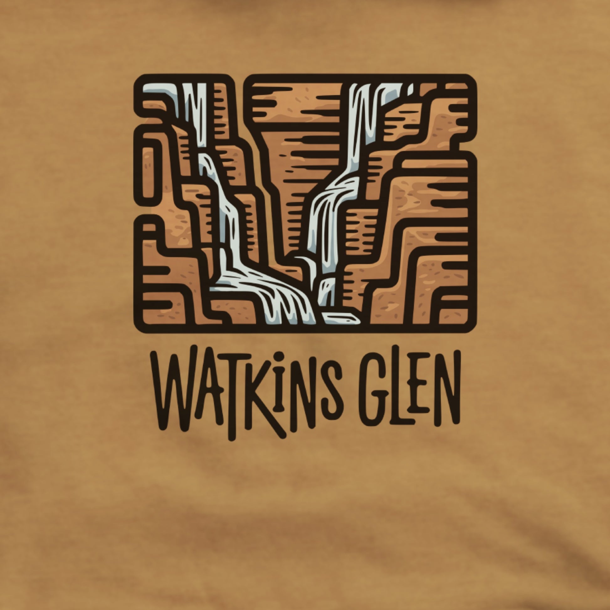 Watkins Glen Hoodie Adventure and Outdoors Themed Hoodie