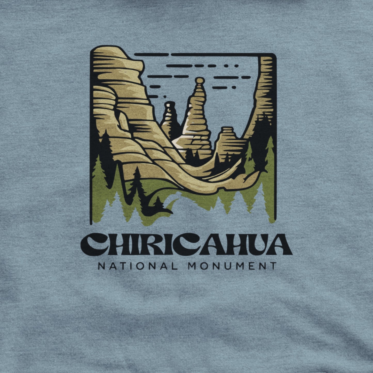 Chiricahua National Monument Hoodie Adventure and Outdoors Themed Hoodie