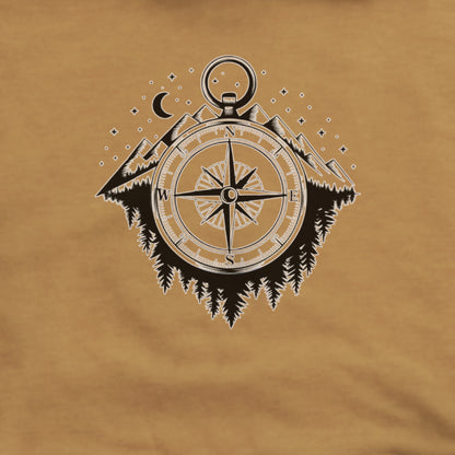 Navigate the Mountains Hoodie Adventure and Outdoors Themed Hoodie