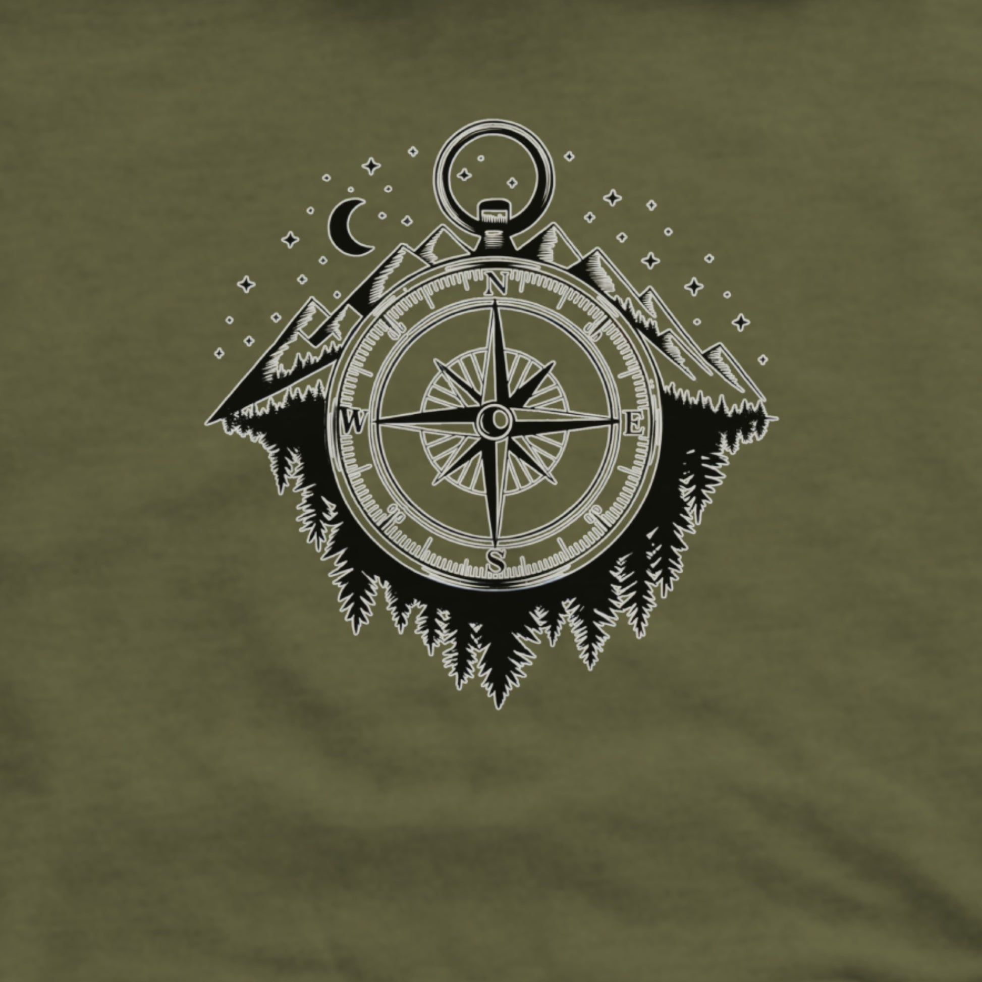 Navigate the Mountains Hoodie Adventure and Outdoors Themed Hoodie