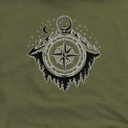 Navigate the Mountains Hoodie Adventure and Outdoors Themed Hoodie