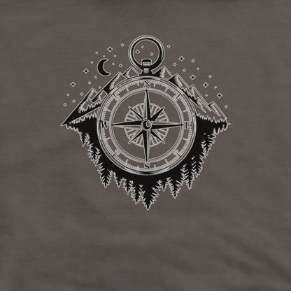 Navigate the Mountains Hoodie Adventure and Outdoors Themed Hoodie