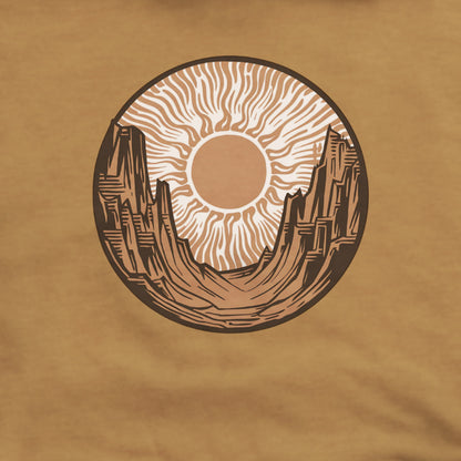 Desert Sun Hoodie Adventure and Outdoors Themed Hoodie