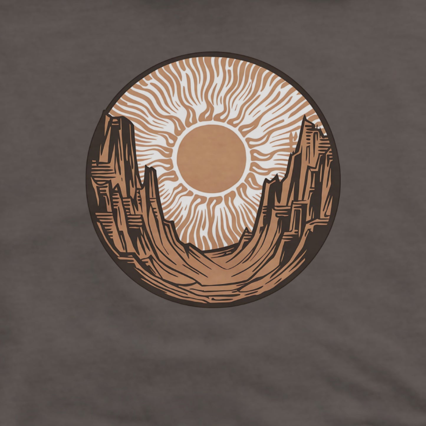 Desert Sun Hoodie Adventure and Outdoors Themed Hoodie