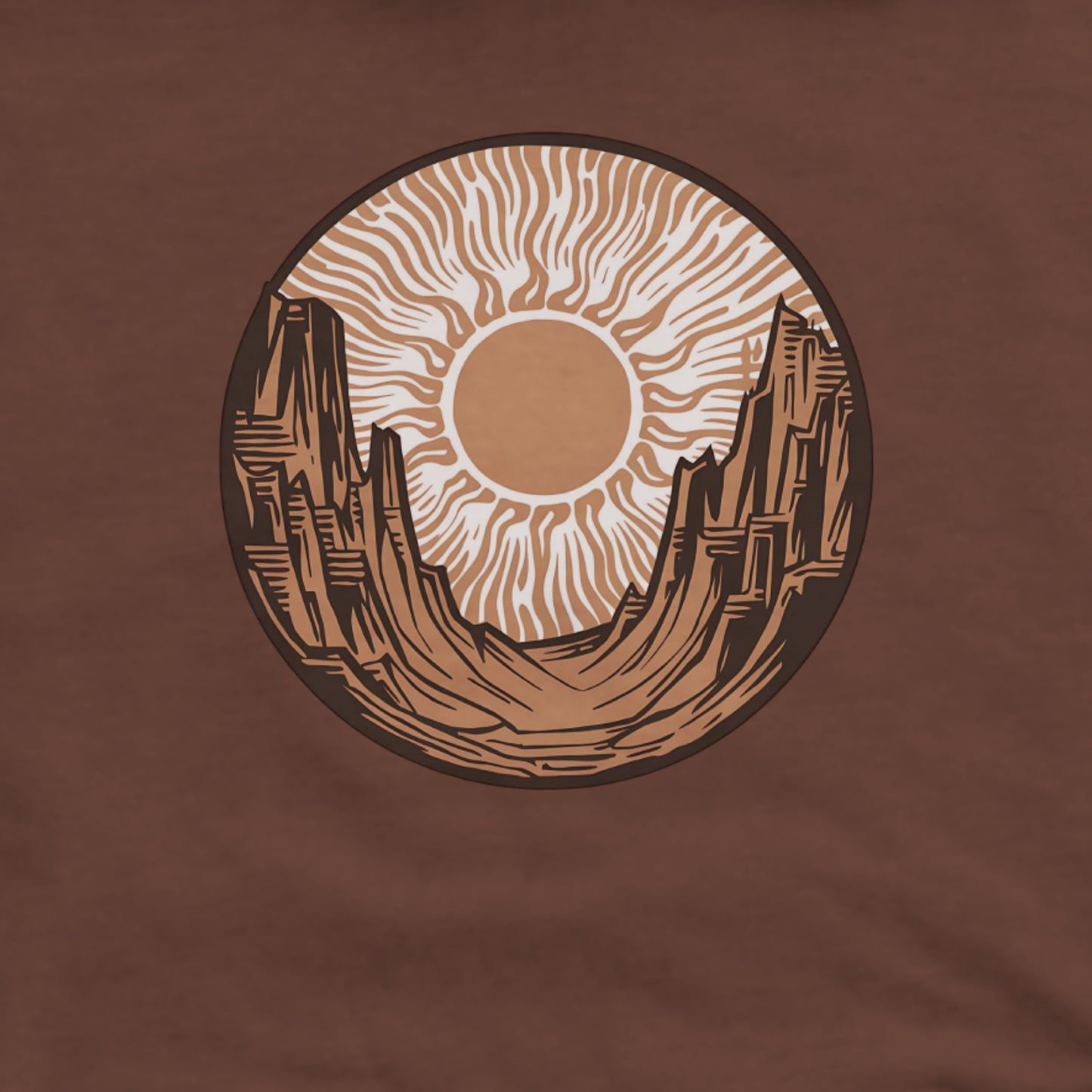 Desert Sun Hoodie Adventure and Outdoors Themed Hoodie