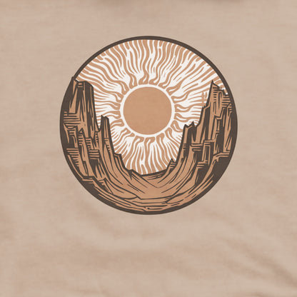 Desert Sun Hoodie Adventure and Outdoors Themed Hoodie