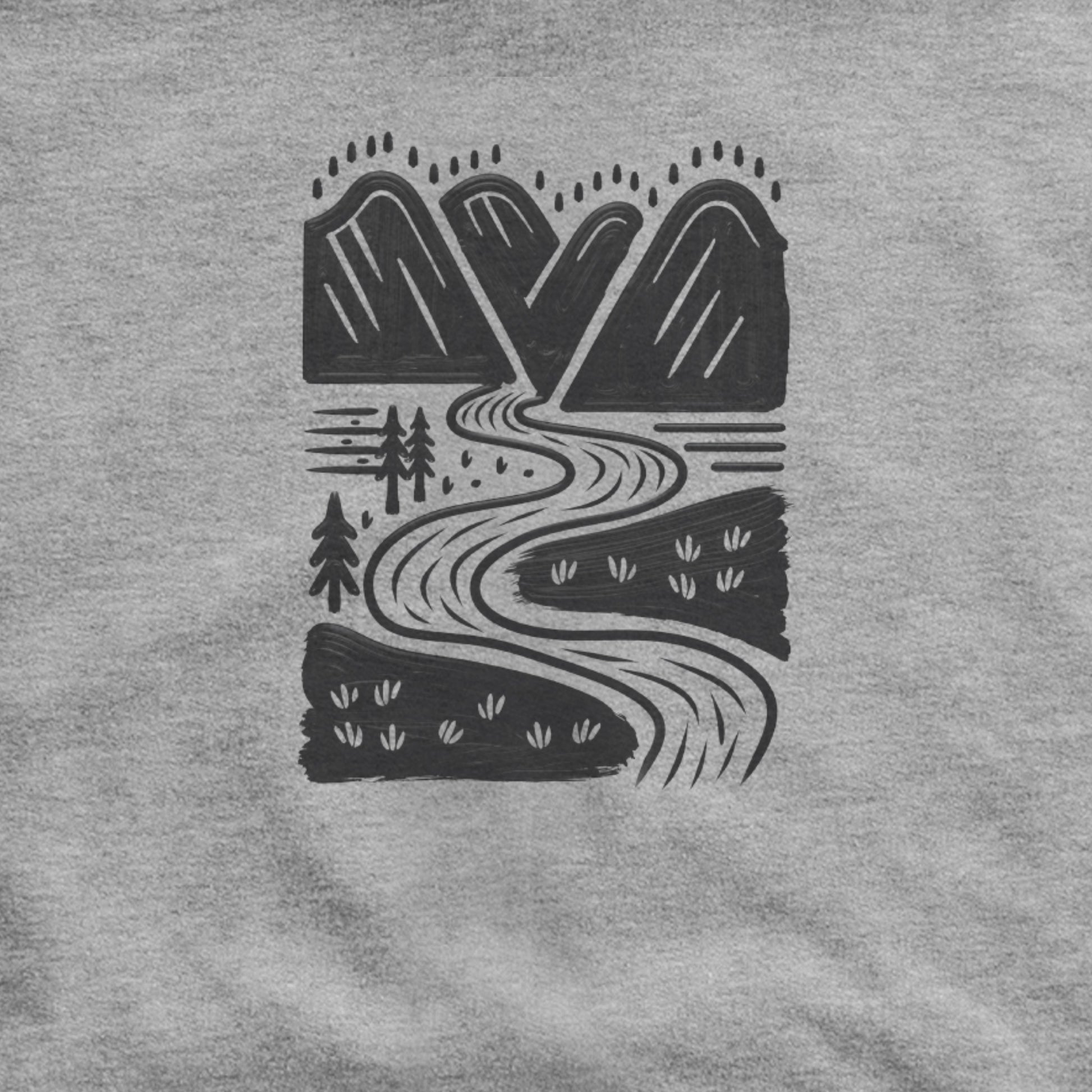 Valley Trails Hoodie Adventure and Outdoors Themed Hoodie