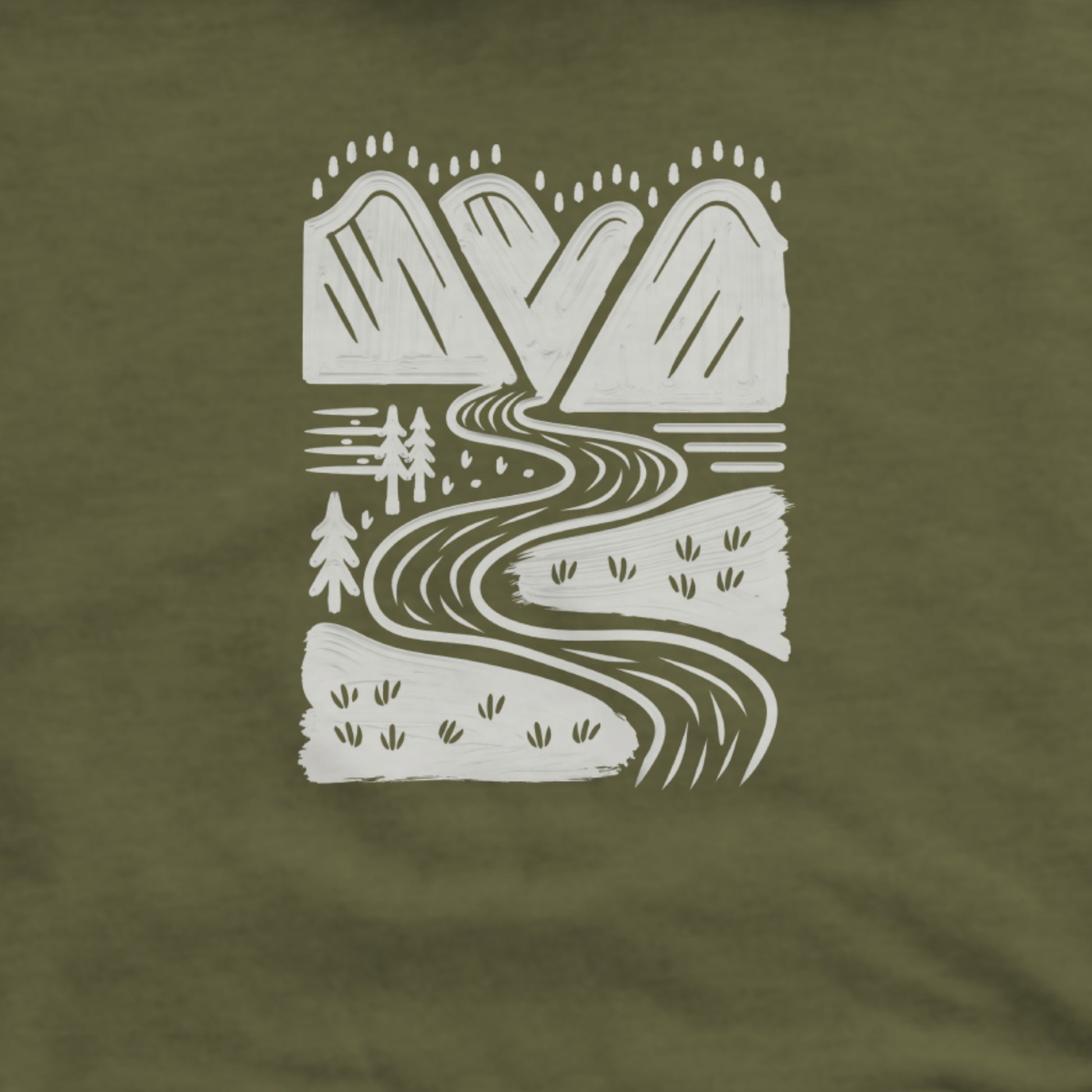 Valley Trails Hoodie Adventure and Outdoors Themed Hoodie