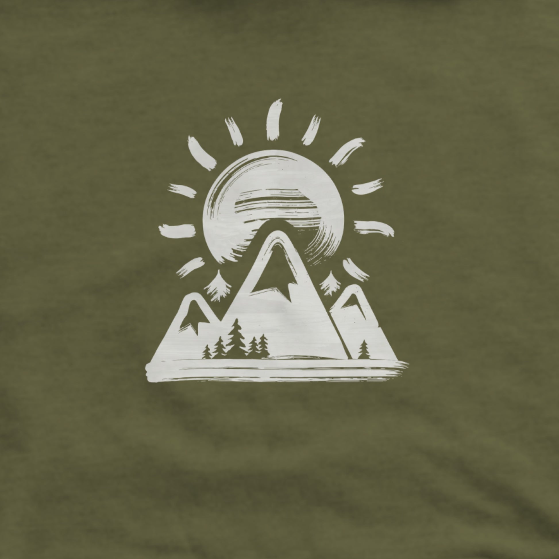 Summit Sunrise Painting Hoodie Adventure and Outdoors Themed Hoodie