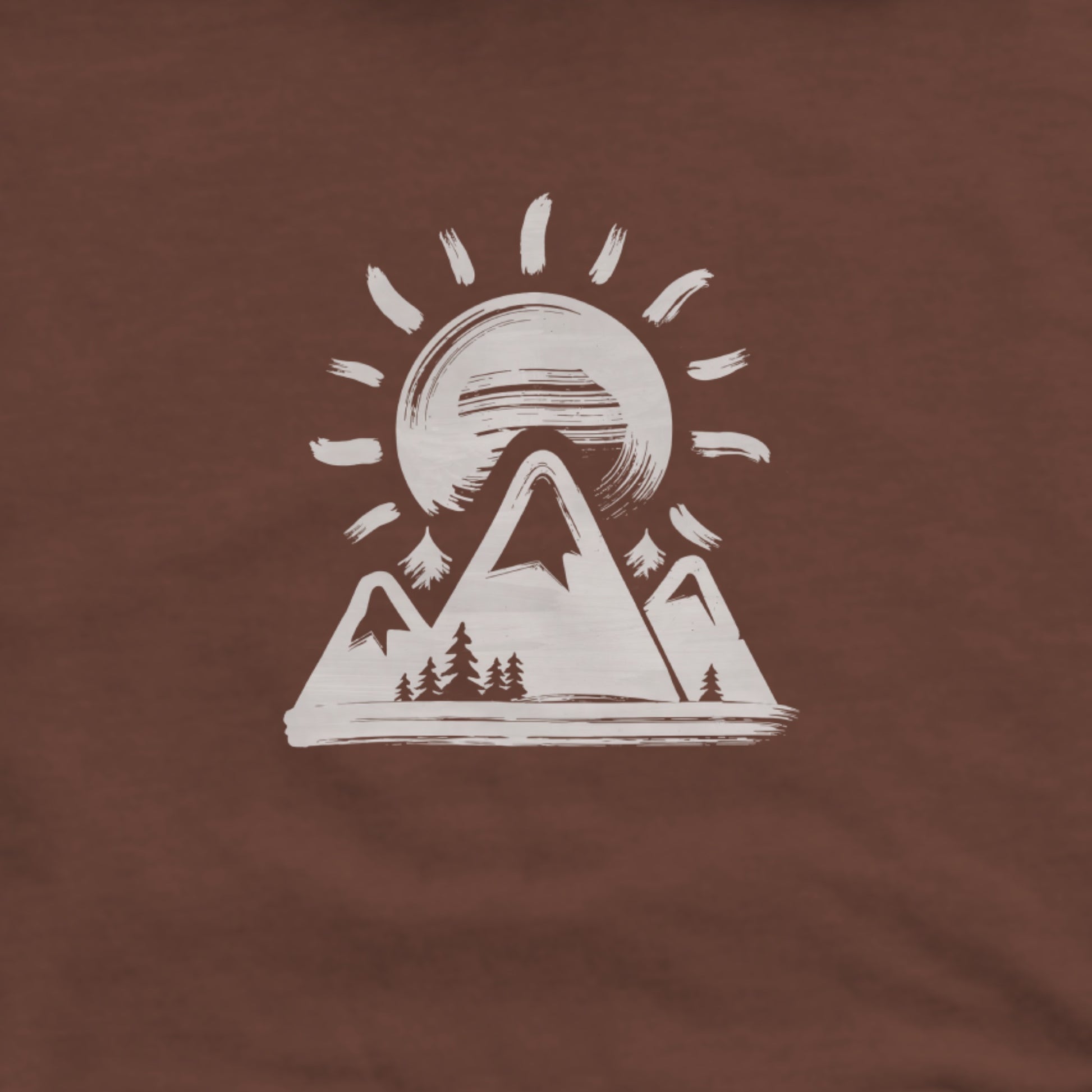 Summit Sunrise Painting Hoodie Adventure and Outdoors Themed Hoodie