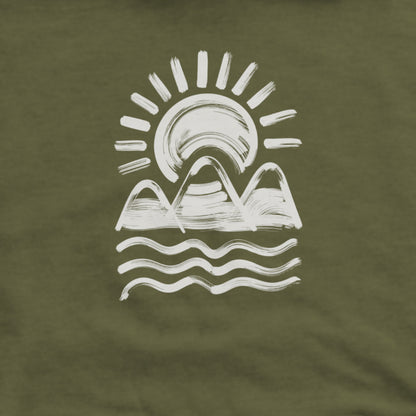 Three Sisters Hoodie Adventure and Outdoors Themed Hoodie