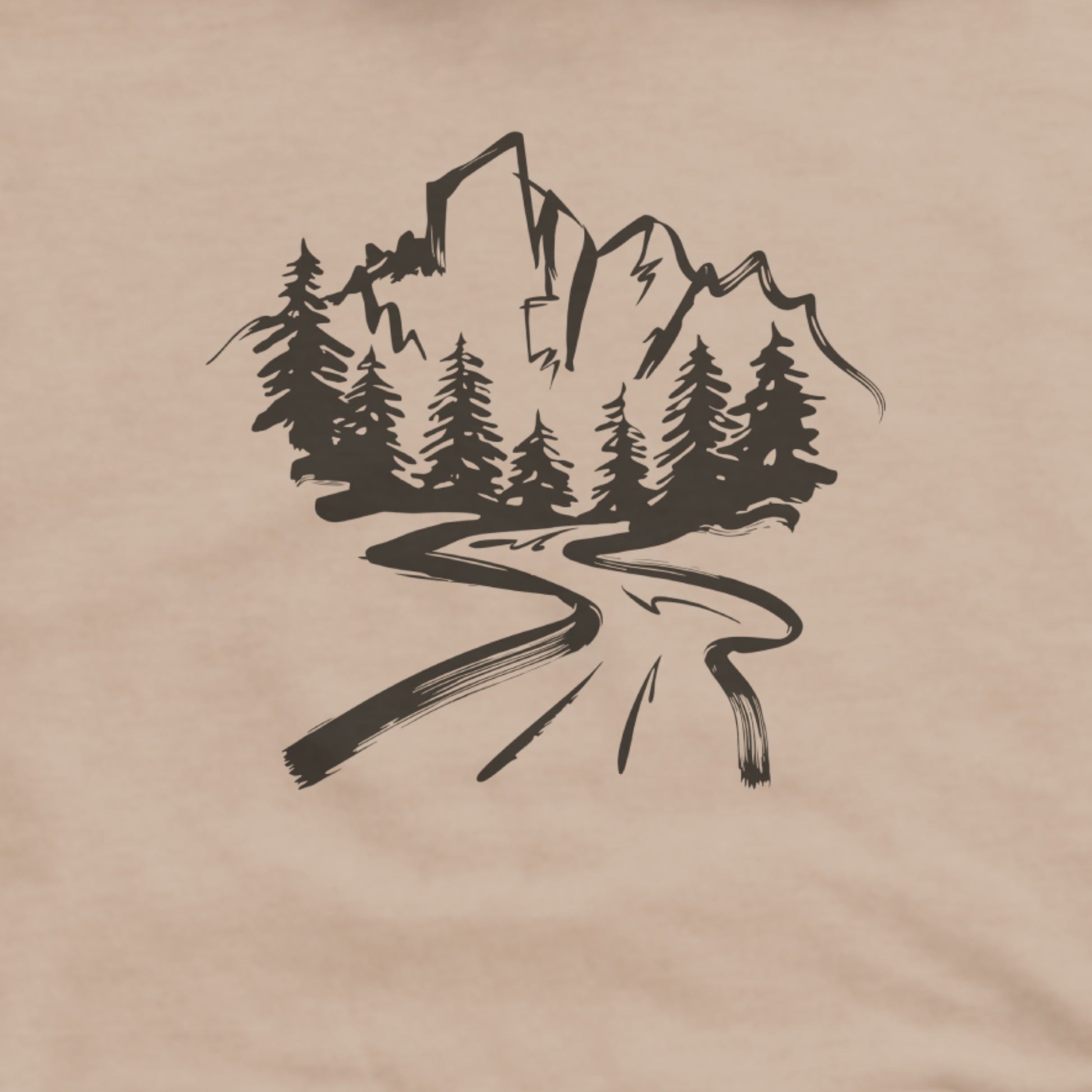 Mountain Bound Hoodie Adventure and Outdoors Themed Hoodie