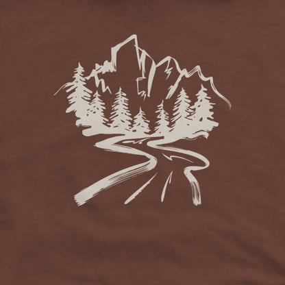 Mountain Bound Hoodie Adventure and Outdoors Themed Hoodie