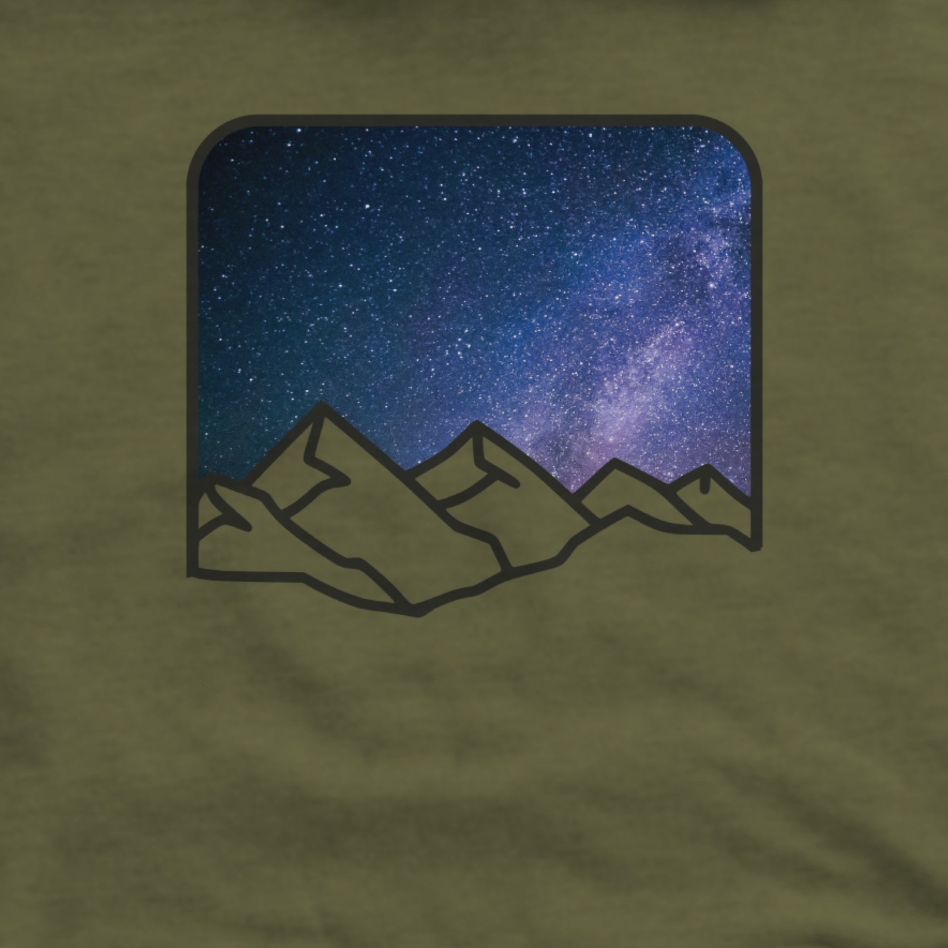 Starry Peaks Hoodie Adventure and Outdoors Themed Hoodie