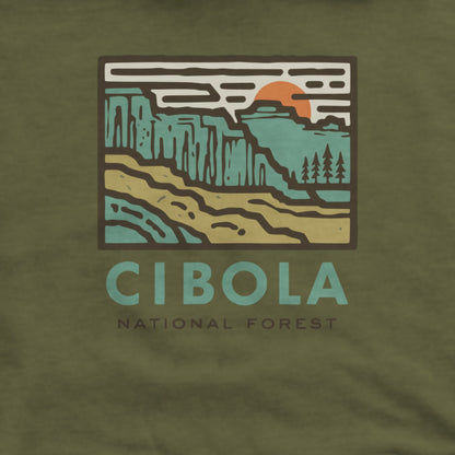 Cibola National Forest Hoodie Adventure and Outdoors Themed Hoodie