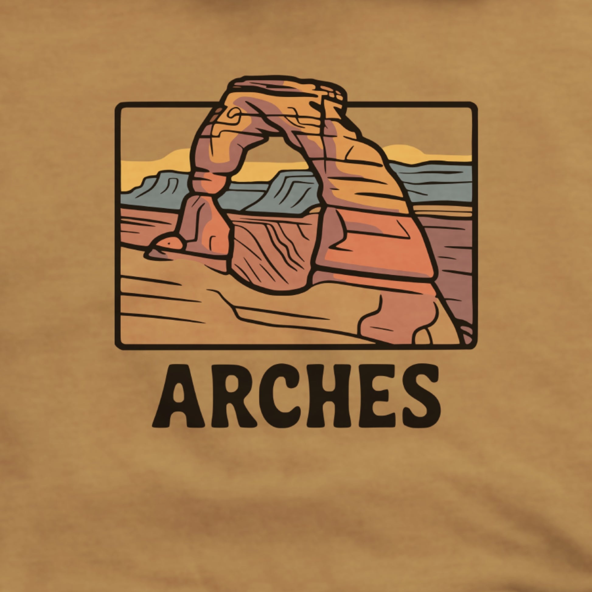 Arches National Park Hoodie Adventure and Outdoors Themed Hoodie