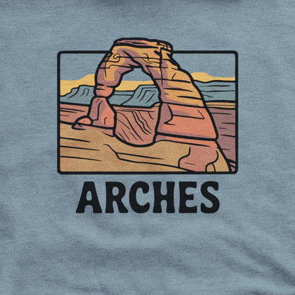 Arches National Park Hoodie Adventure and Outdoors Themed Hoodie