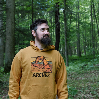 Arches National Park Hoodie Adventure and Outdoors Themed Hoodie